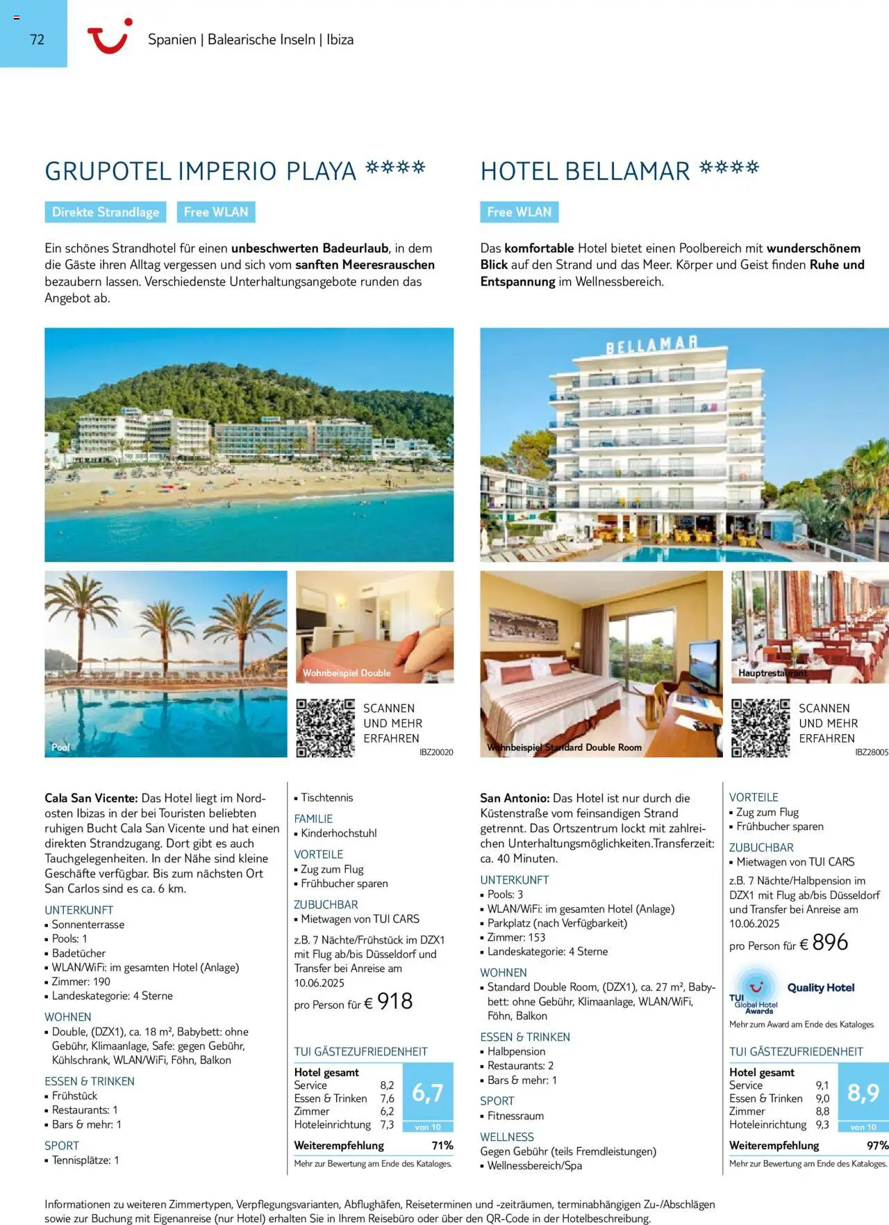 TUI  Südeuropa & Nordafrika 2025/26 - Seite 72 - gültig ab 01.01.2025