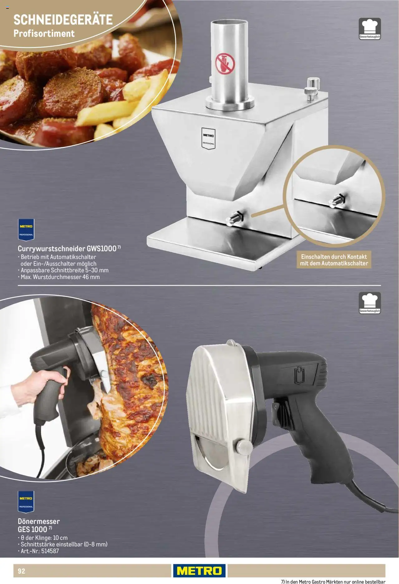 Metro Non Food Sortiment - Seite 92 - gültig ab 01.10.2025