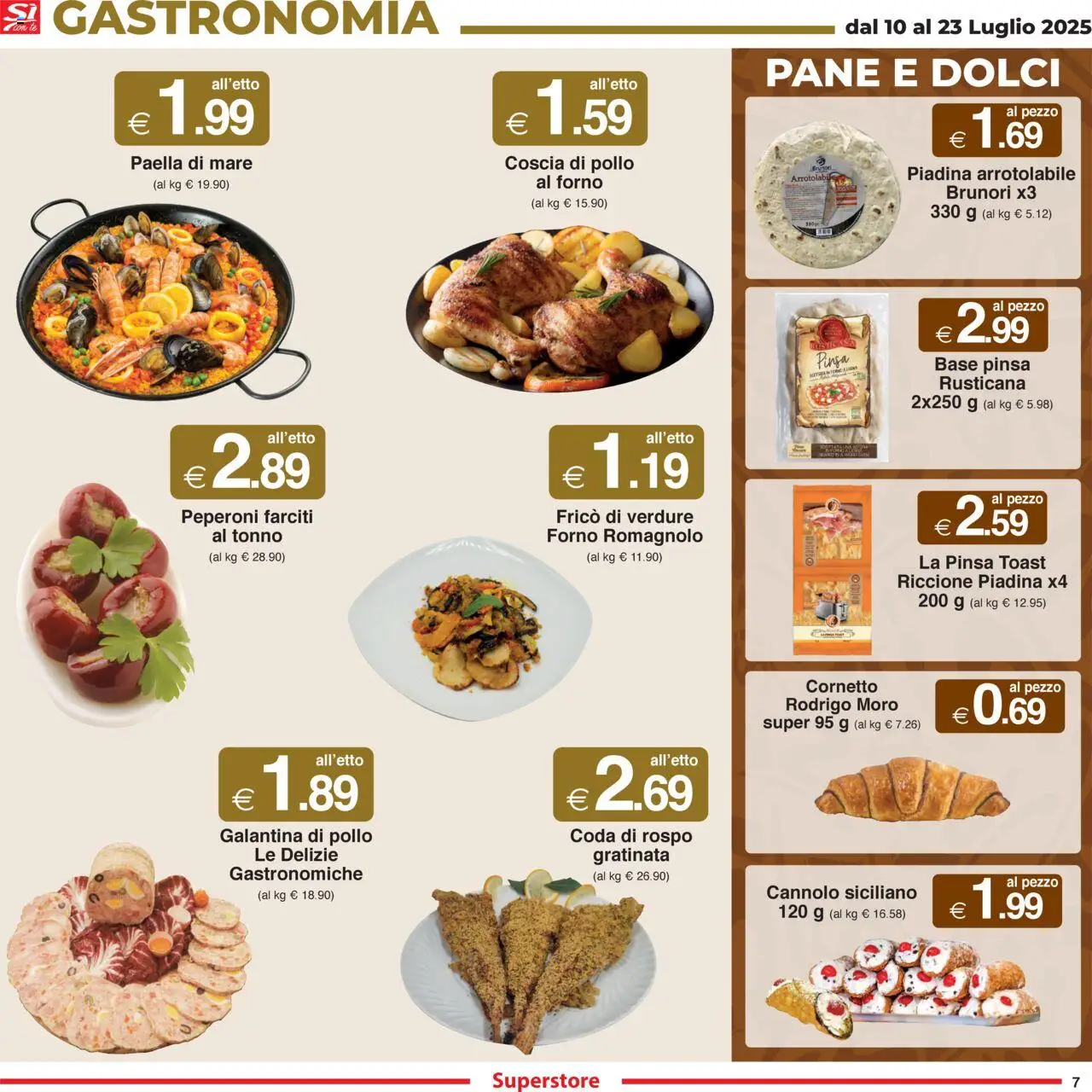 Sì con Te	Superstore catalogo - pagina 7 - valido dal 10/07/2025