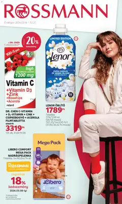 Előnézet Rossmann Akciós újság érvényes 2026.02.16.-tól