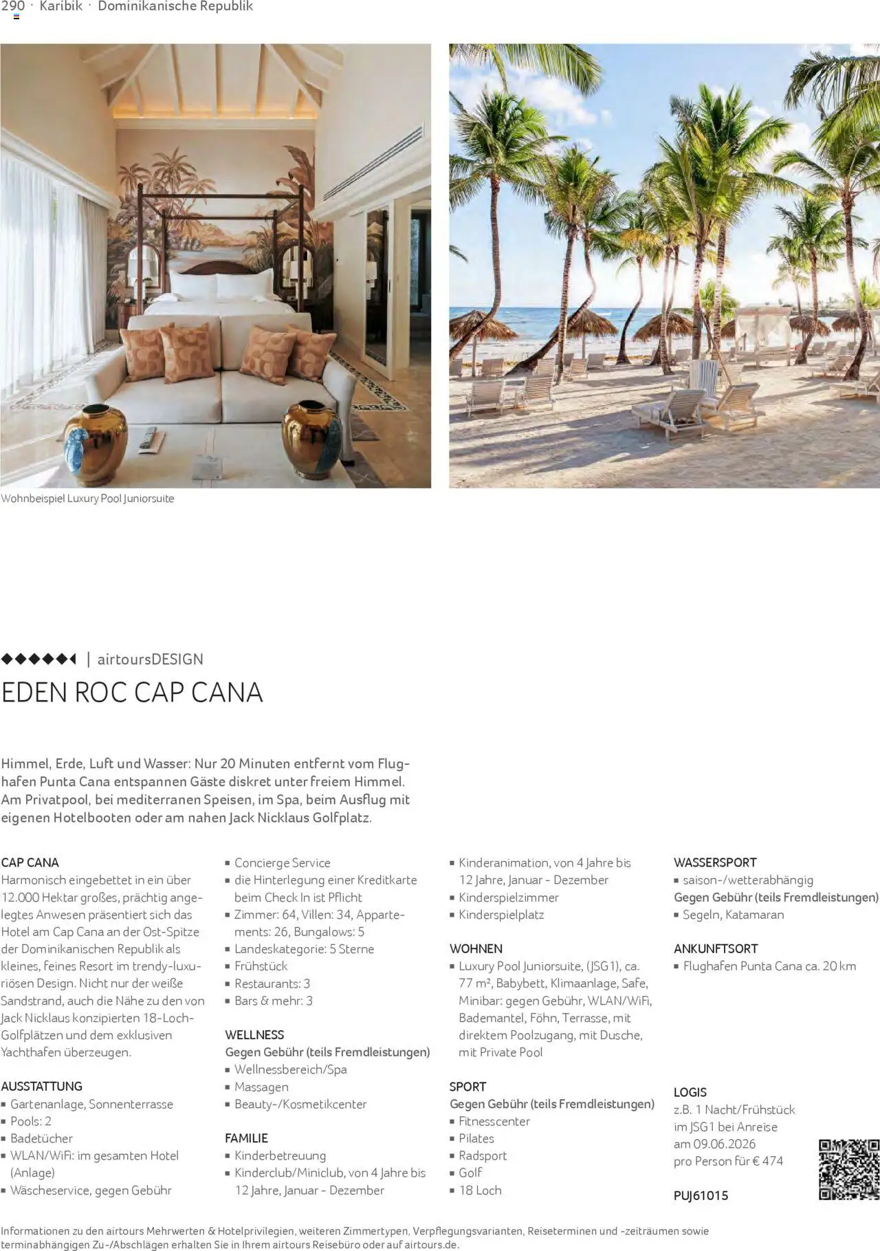 TUI airtours Katalog  Erstklassige Fernreisen 2025/26 - Seite 290 - gültig ab 01.11.2025