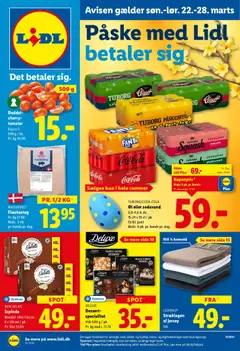 Forhåndsvisning Lidl - Tilbudsavis gyldig fra 22/03/2026