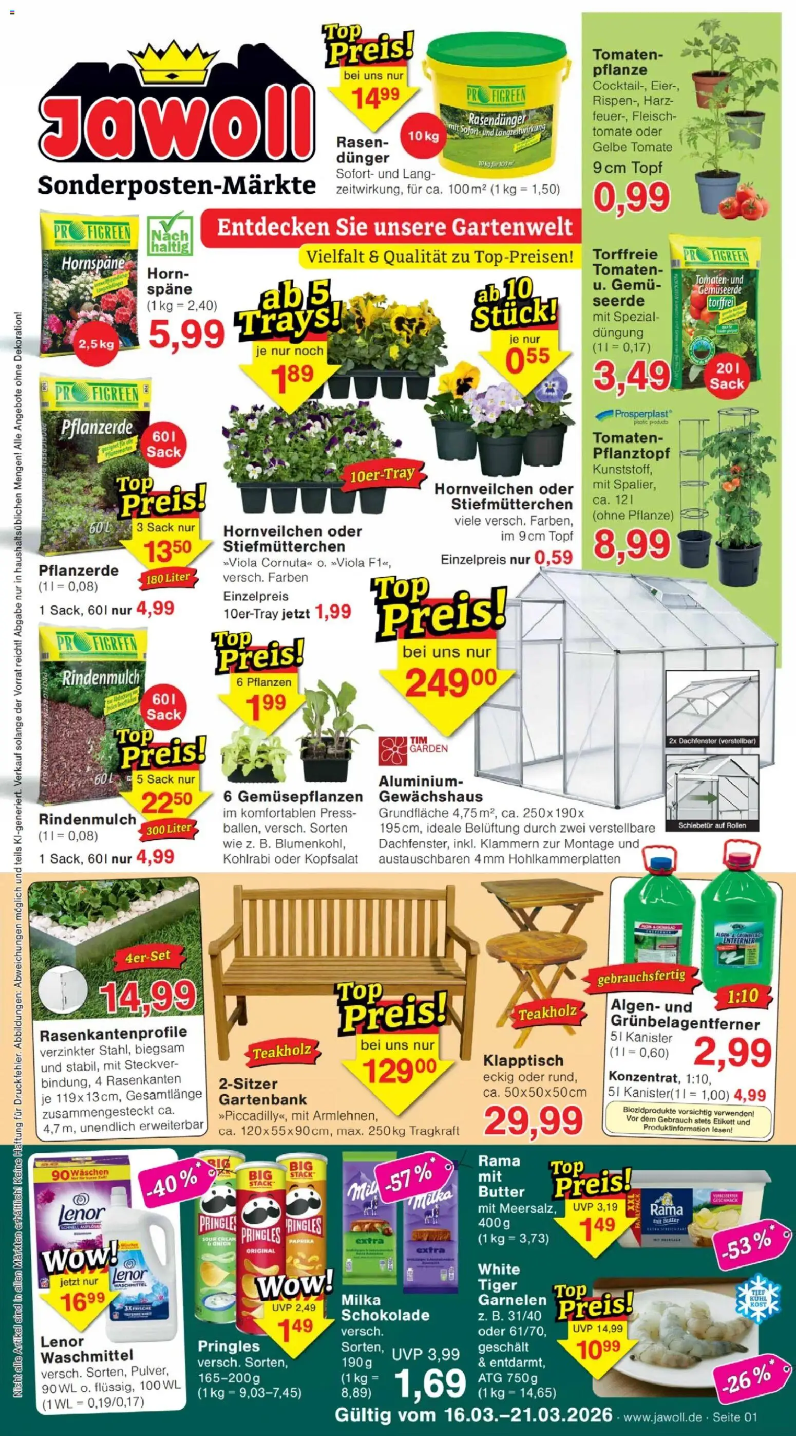 Jawoll Prospekt 	 - Seite 1 - gültig ab 16.03.2026