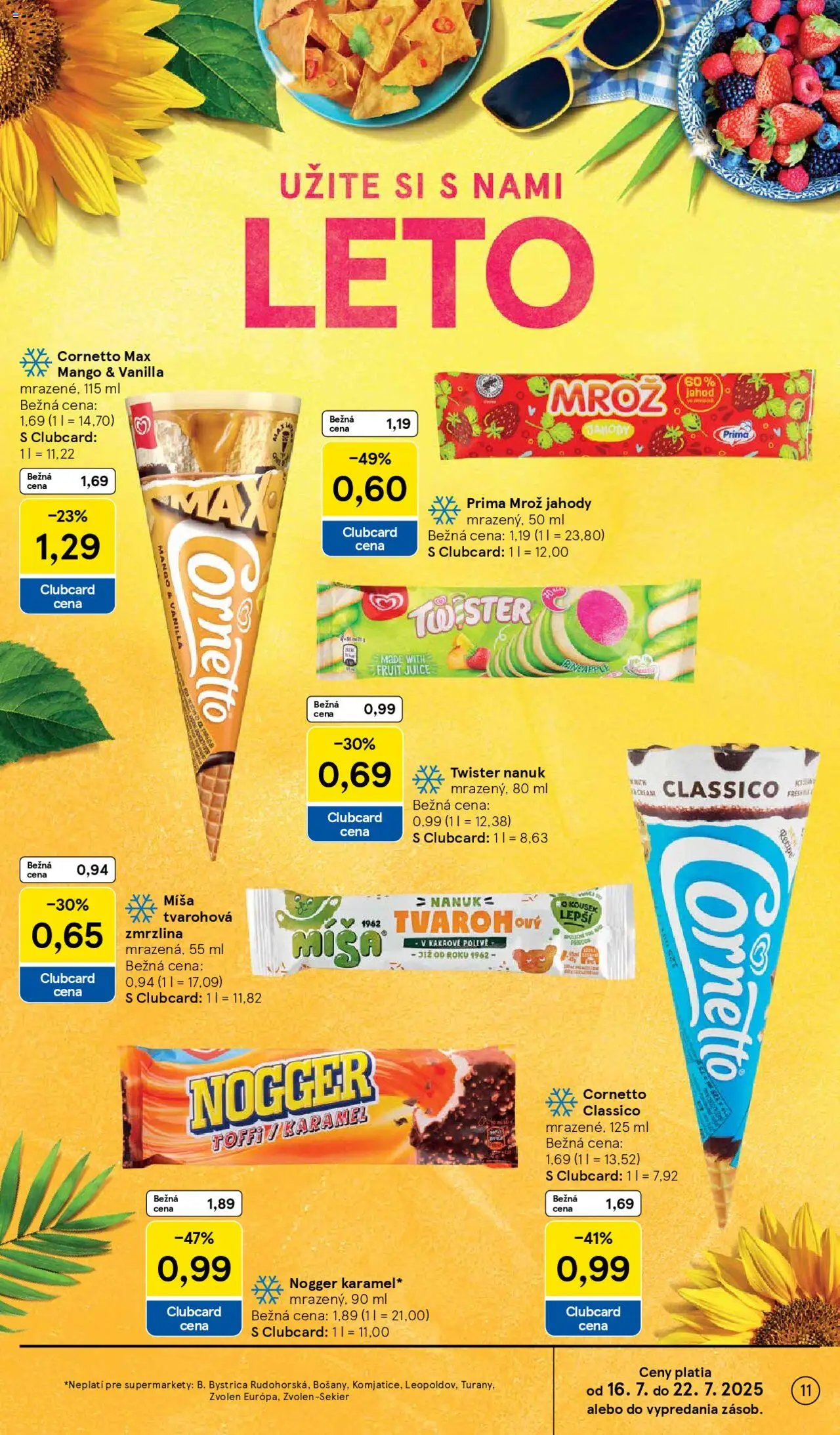 Tesco Supermarket - leták - strana 11- platný od 16.07.2025
