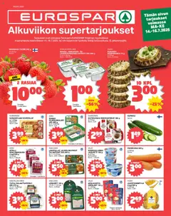 Esikatselu Tokmanni - EUROSPAR Ylöjärvi Ruokasanomat voimassa alkaen 14/07/2025