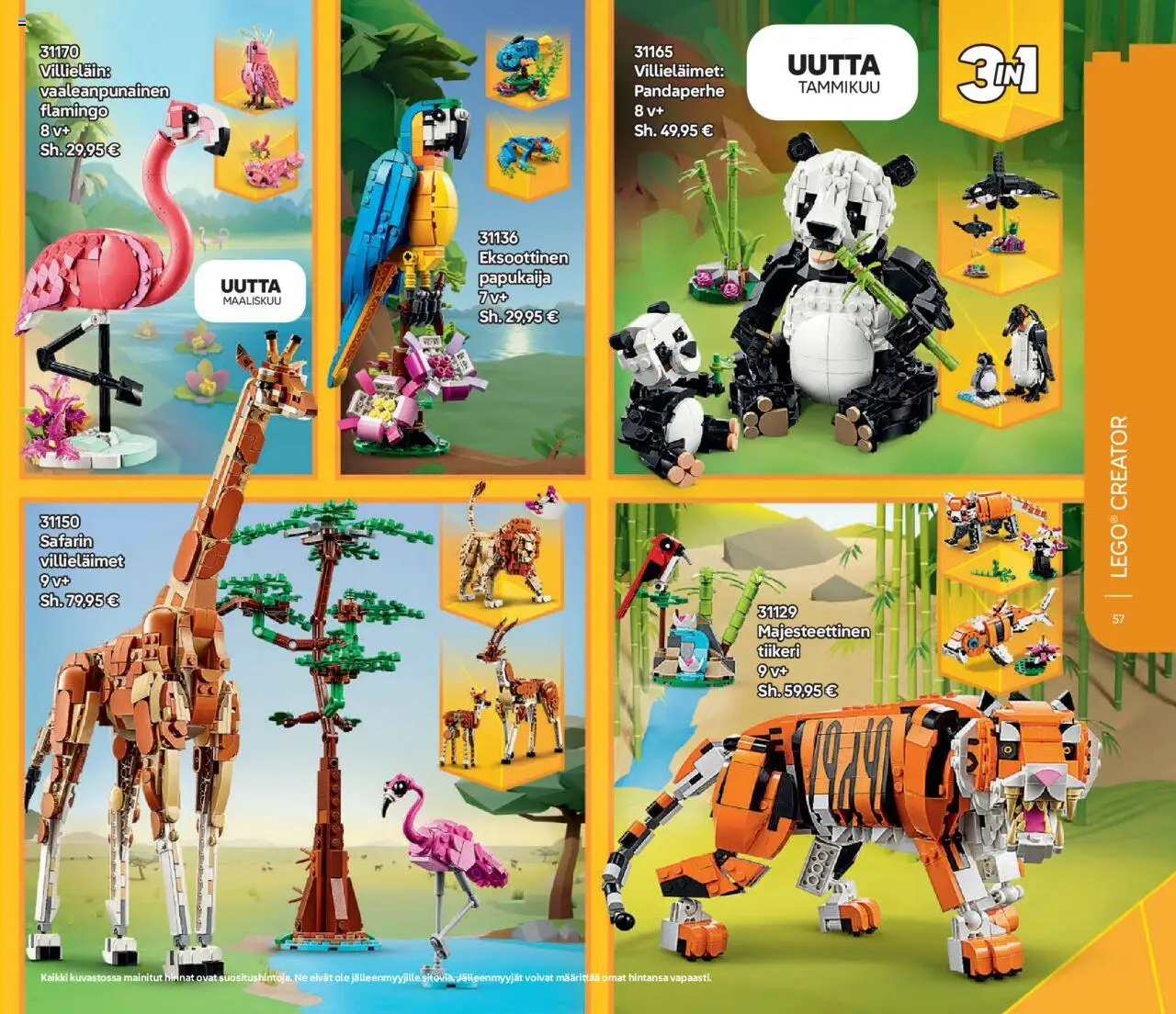 LEGO tarjoukset - sivu 57- voimassa alkaen 01/01/2025
