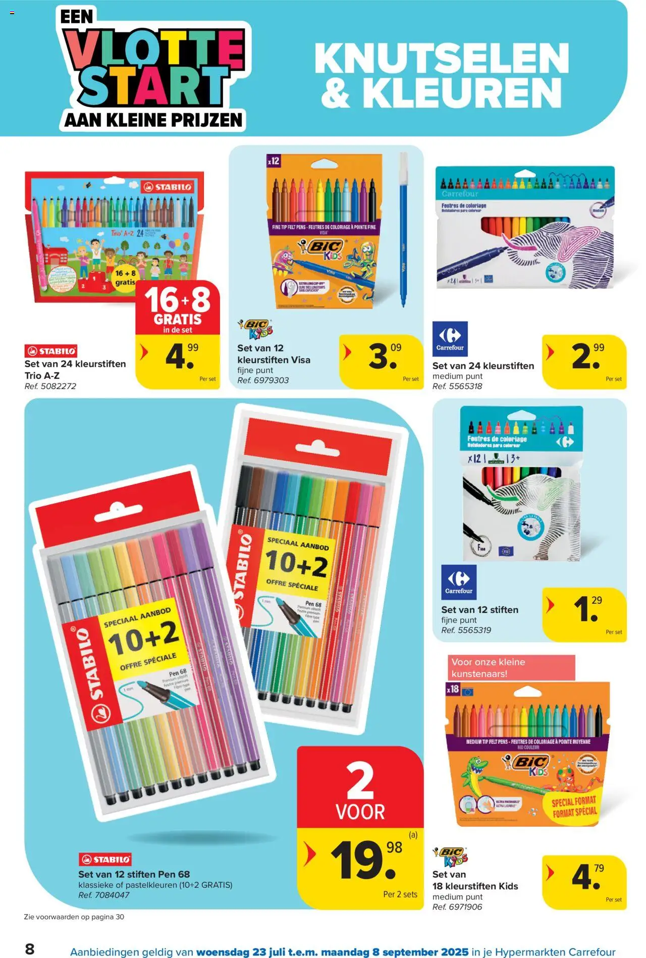 Carrefour - Hypermarkten Back to School - pagina 8- geldig vanaf 23/07/2025
