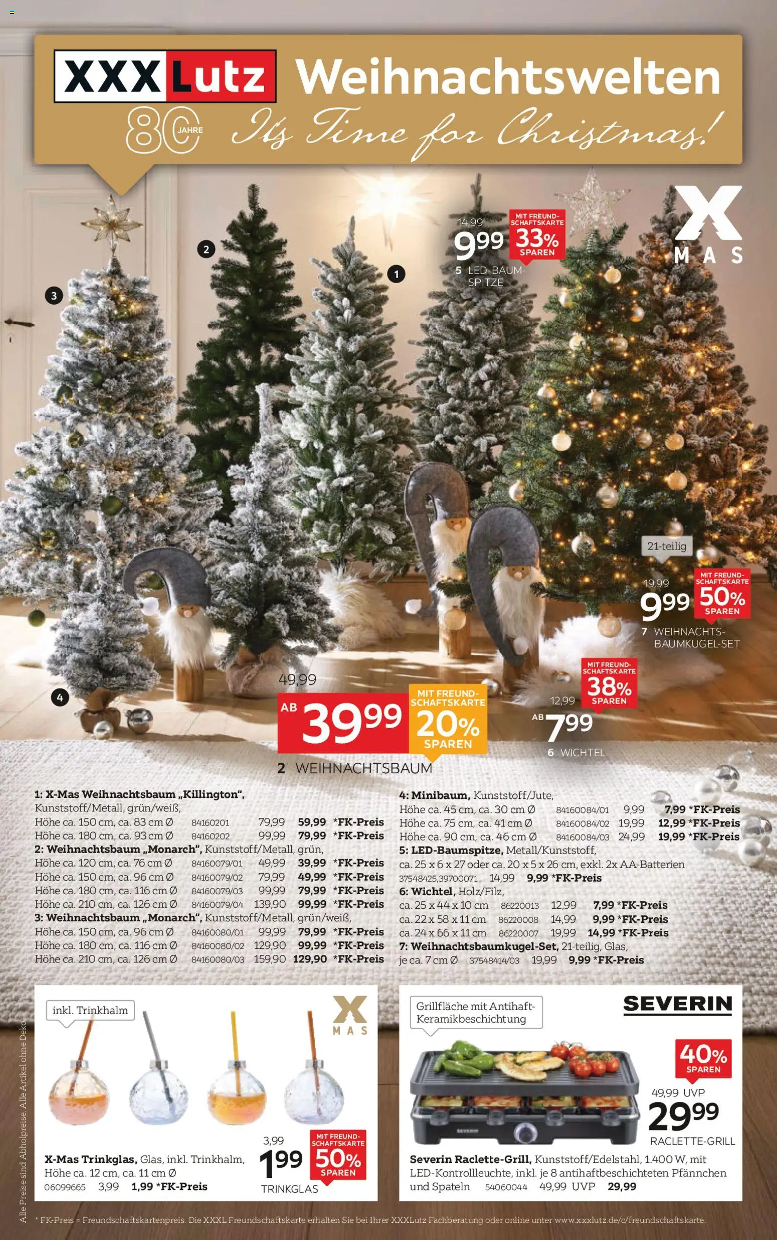 XXXL Lutz Weihnachtswelten - Seite 1 - gültig ab 26.10.2025