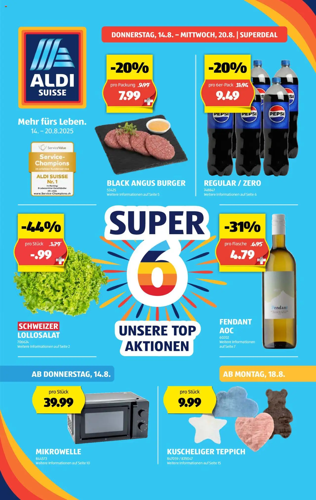 Aldi Aktionen - Seite 1- gültig ab 14.08.2025