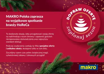 Podgląd Makro Gazetka - Zaproszenie na wydarzenie Dopraw ofertę Gdańsk ważny od 16.10.2025