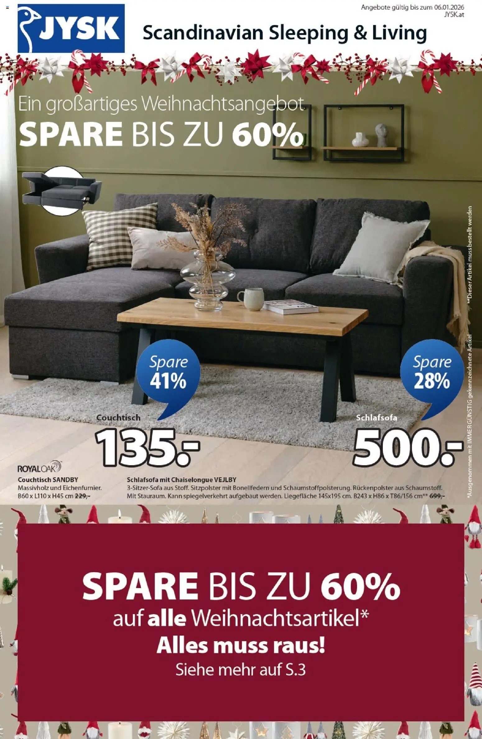 JYSK Angebote - Seite 1- gültig ab 10.12.2025