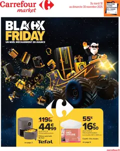 Aperçu Carrefour Market Black Friday valable à partir du 18/11/2025