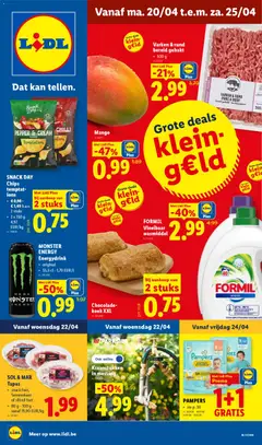 Lidl Folder week 17 geldig vanaf 20/04/2026