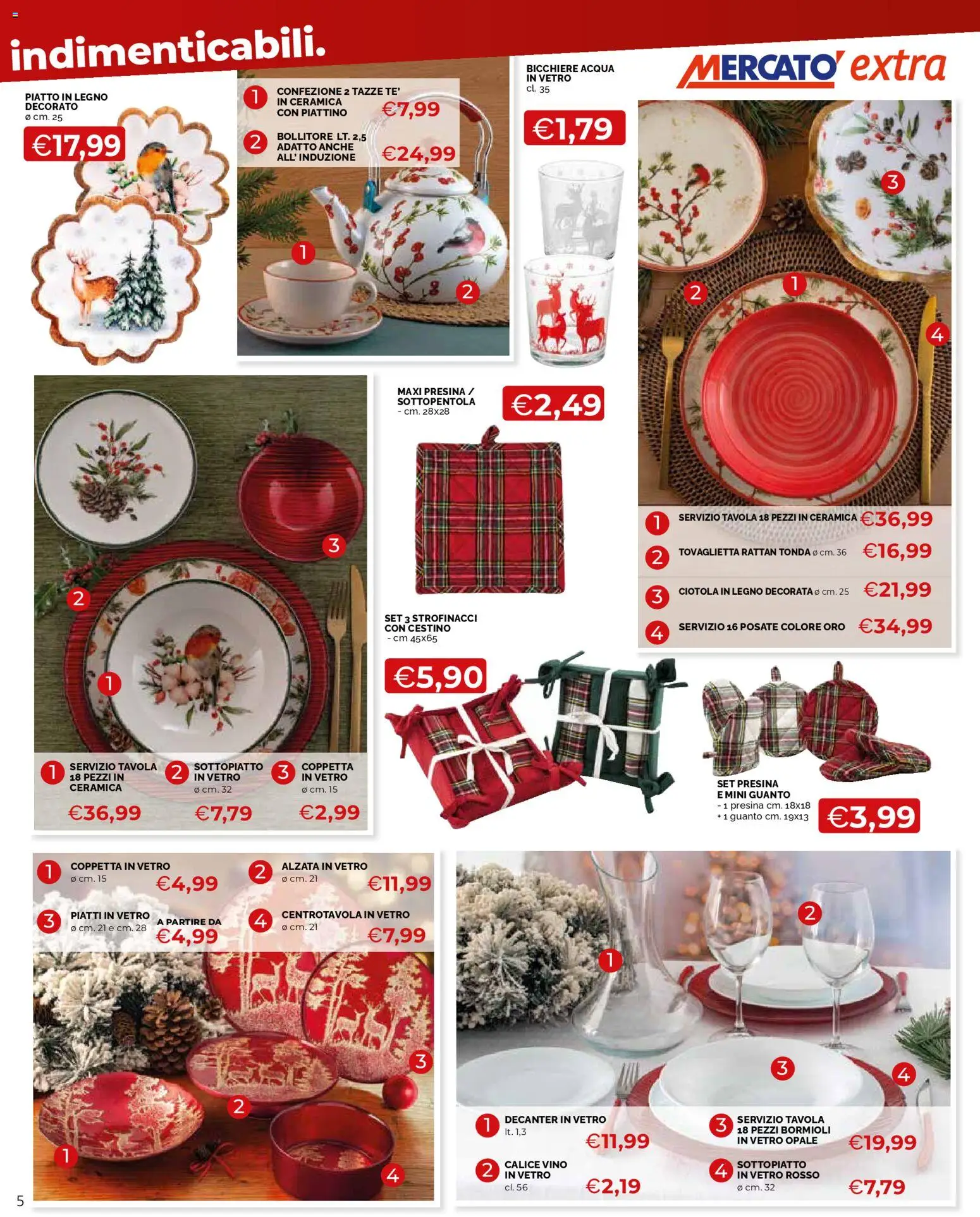 Mercatò Extra Festeggiare a tavola catalogo - pagina 5 - valido dal 24/11/2025