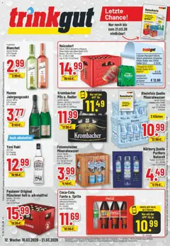 Vorschau Trinkgut Prospekt 	 gültig ab 16.03.2026