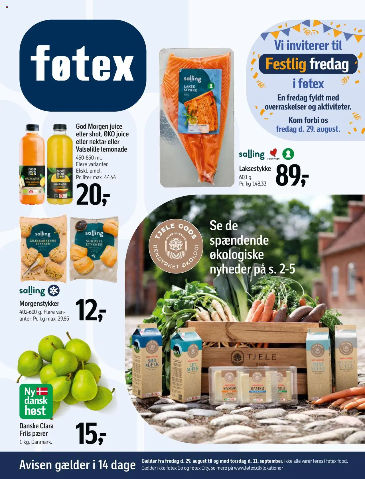 Føtex - Tilbudsavis - side 1- gyldig fra 29/08/2025