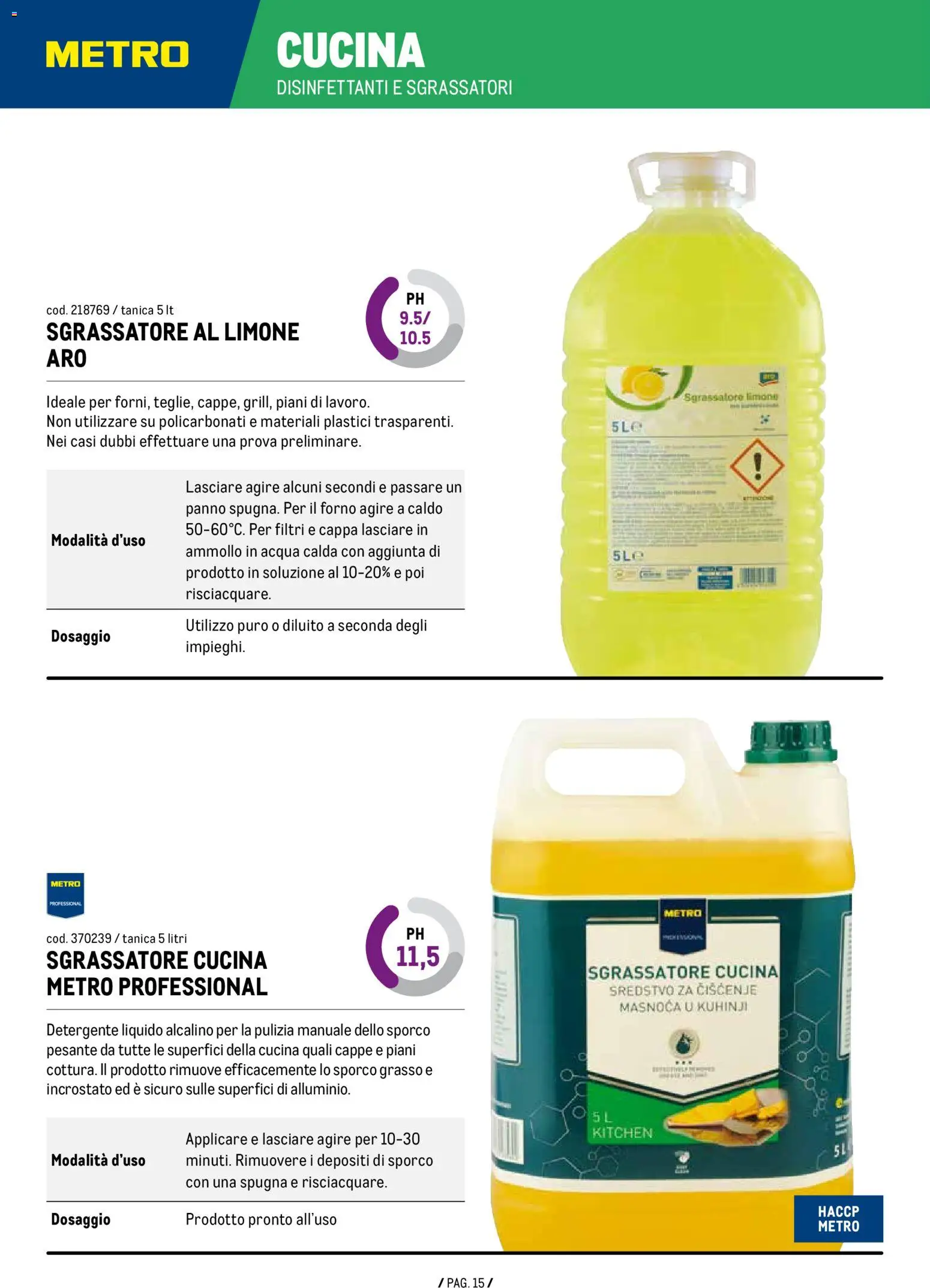 Metro Detergenza catalogo - pagina 15 - valido dal 07/01/2026