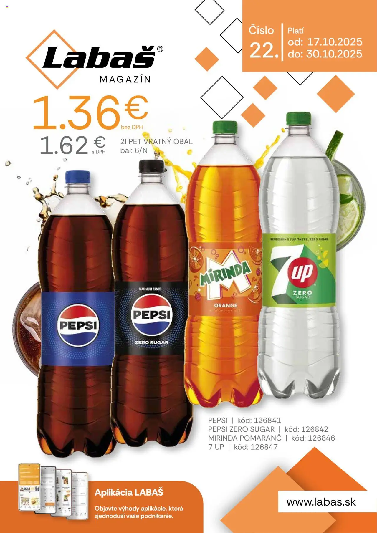 Labaš magazín - strana 1- platný od 17.10.2025