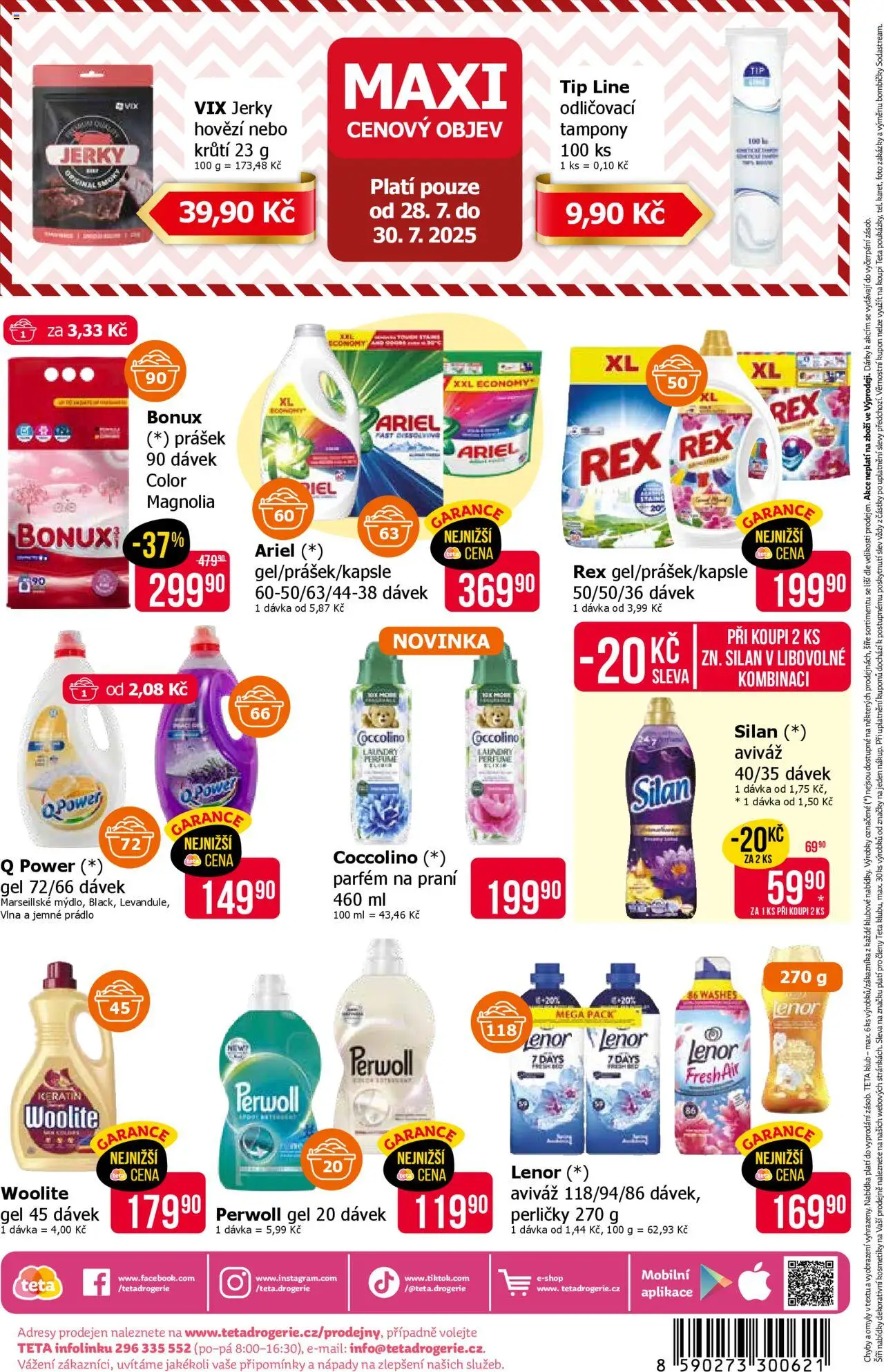 TETA Drogerie leták - strana 14- platný od 17.07.2025