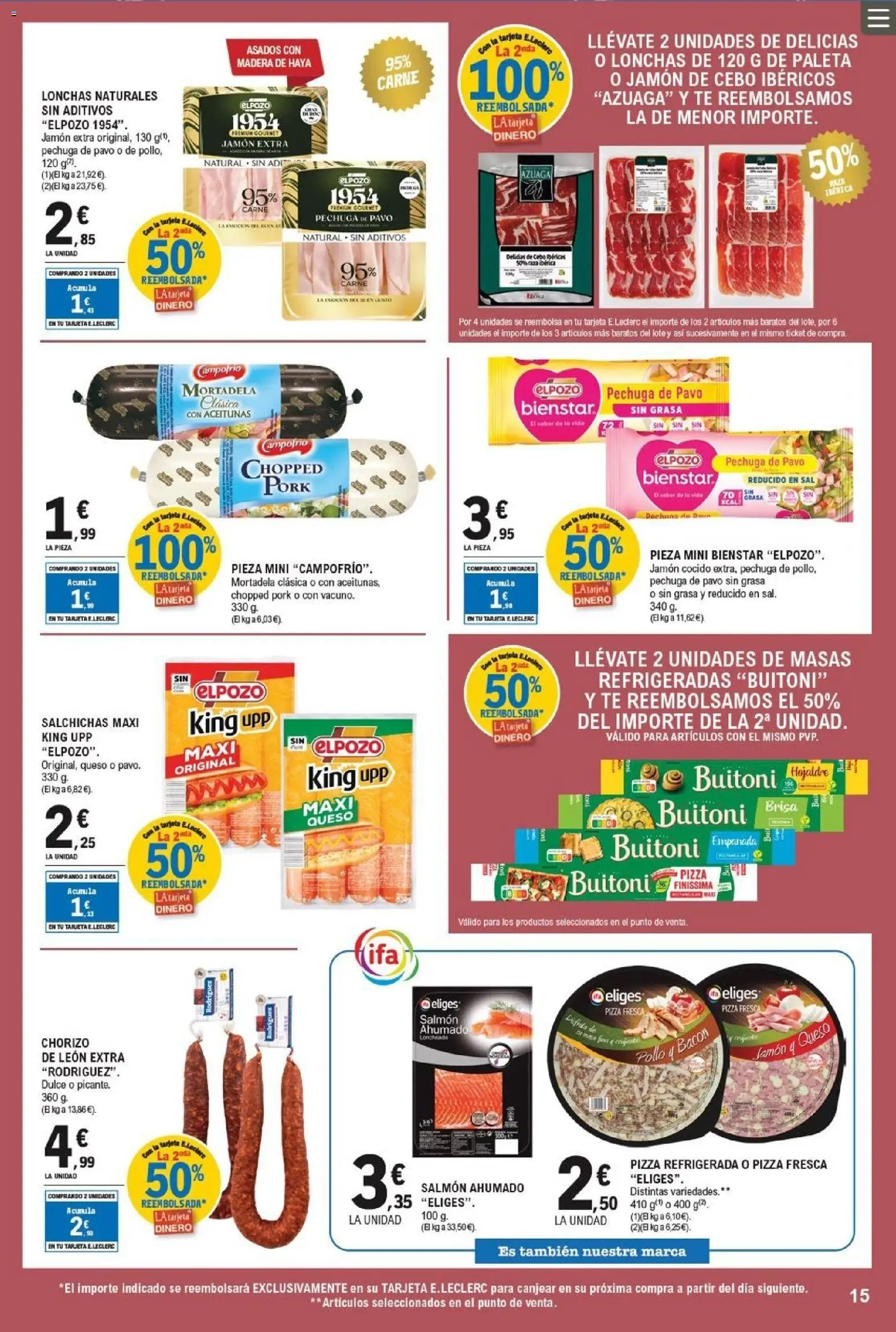 E.Leclerc folleto - Página de 15 - Válido desde 22/04/2026