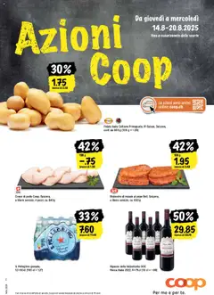 Vorschau Coop - Una settimana di azioni gültig ab 14.08.2025