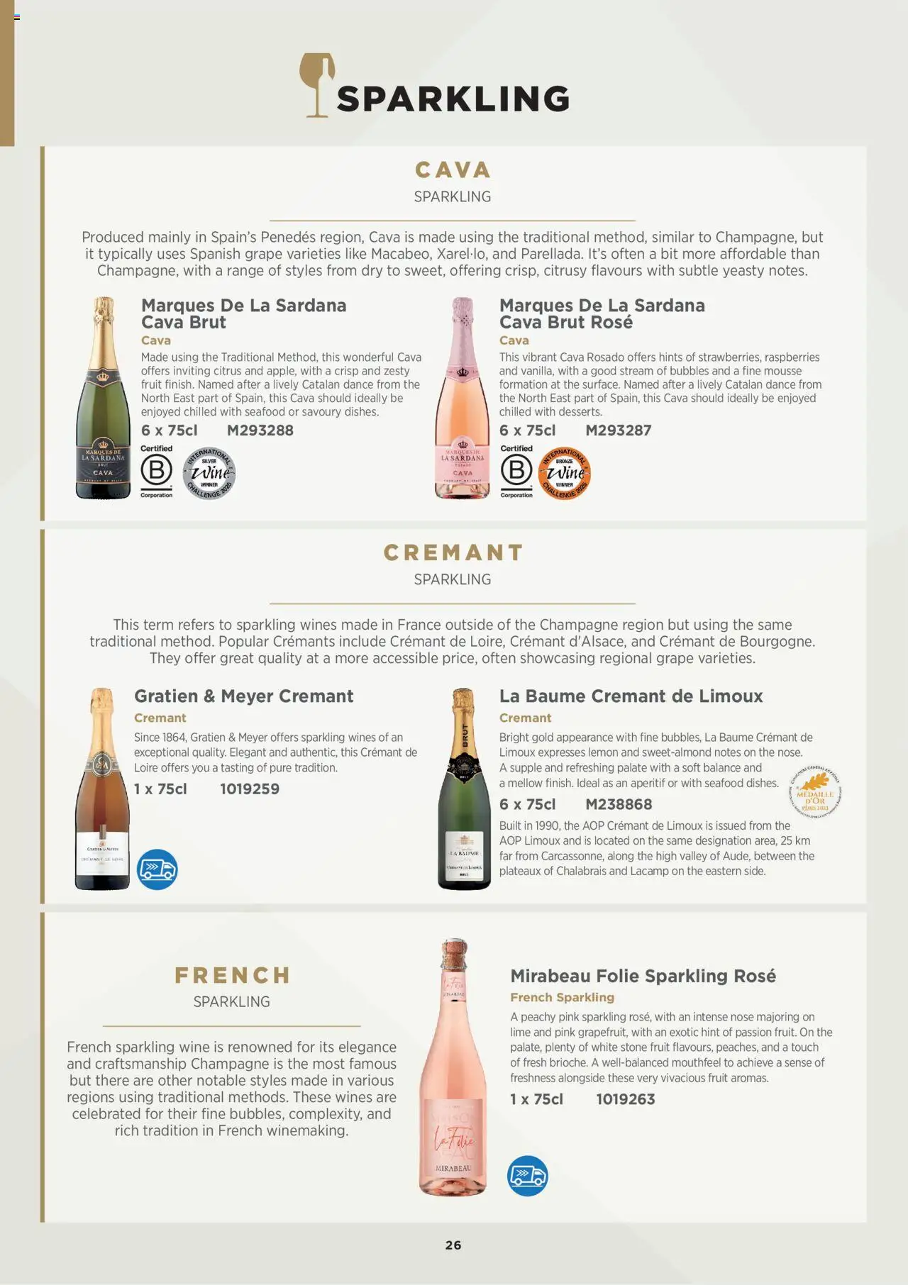 Booker Wholesale - Wine List 2025 - page 26- valid from 07/07/2025