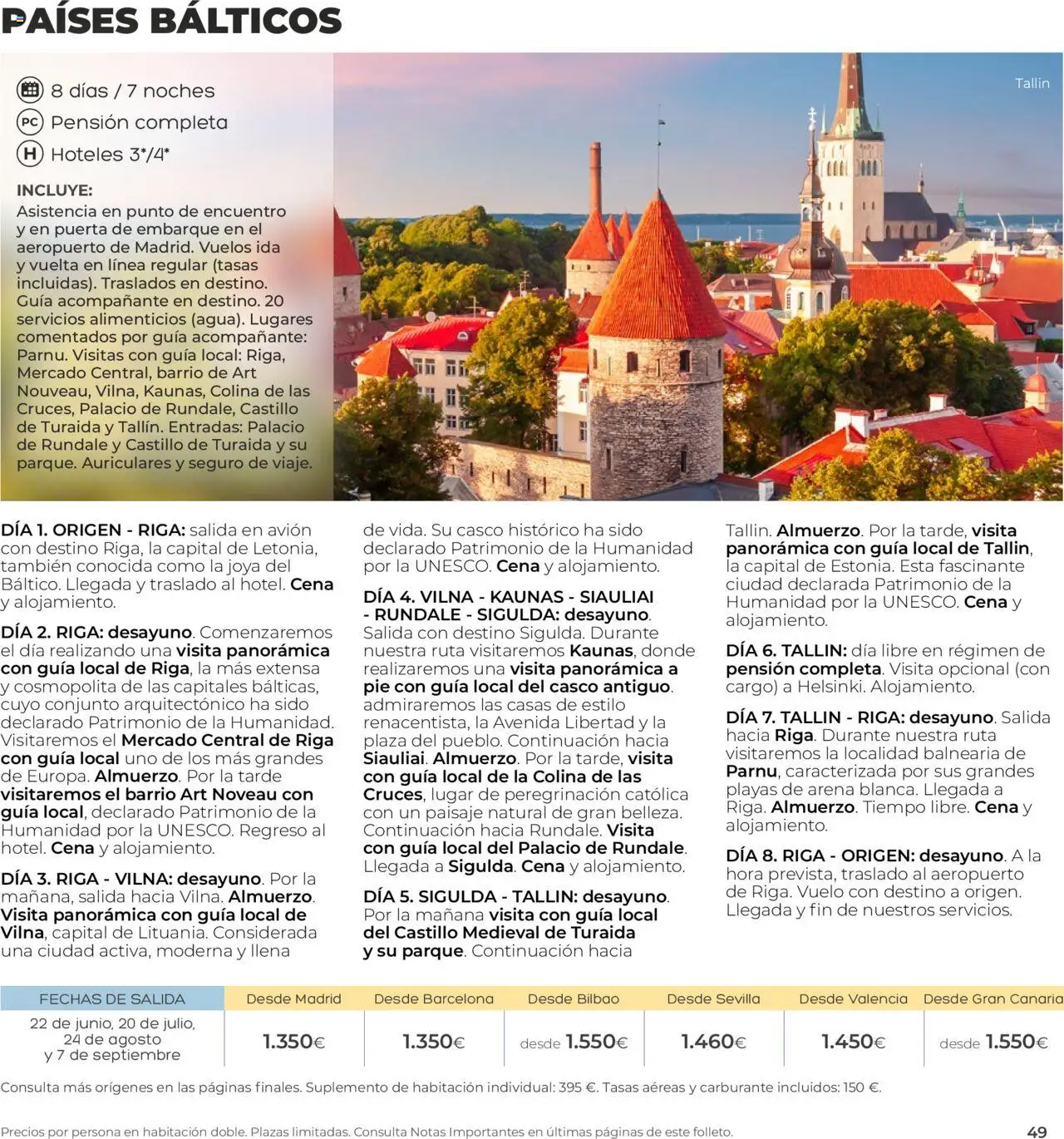 Viajes El Corte Inglés folleto - Página de 49 - Válido desde 01/04/2025