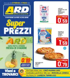 Anteprima ARD Discount Calabria catalogo valida dal 23/02/2026