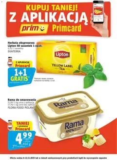 Podgląd Prim Market Promocje - Primcard ważny od 06.11.2025