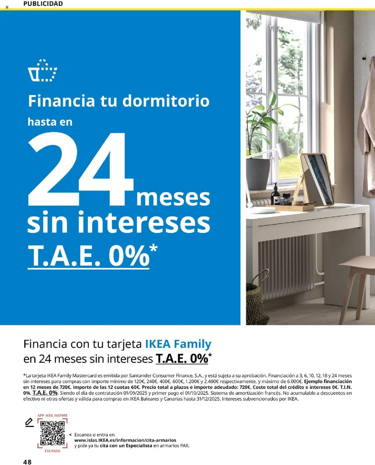 Catálogo IKEA Dormitorios - Página de 48 - Válido desde 01/09/2025
