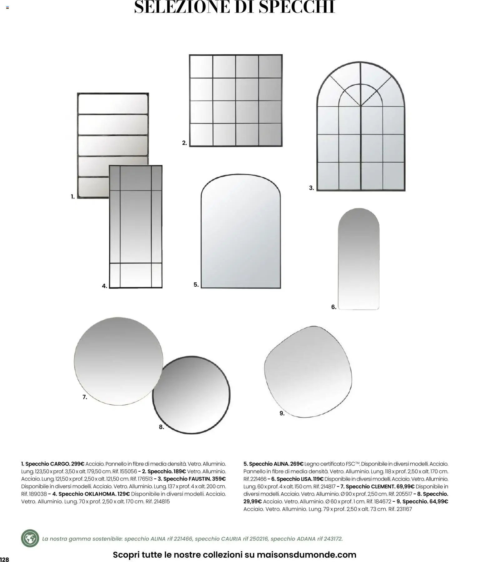 Volantino Maisons du Monde	 - pagina 128 - valido dal 12/02/2026