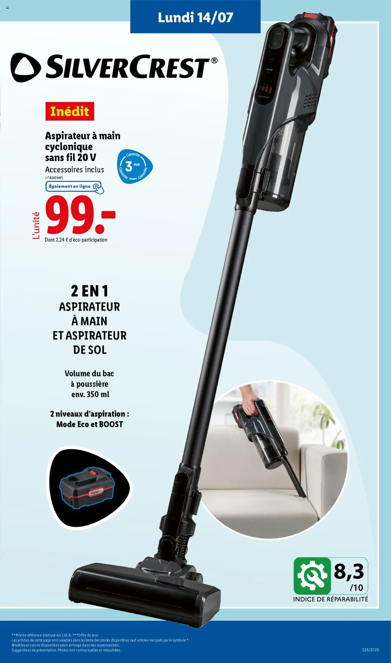 LIDL Les bonnes affaires de la semaine - page 5 - valable à partir du 14/07/2025