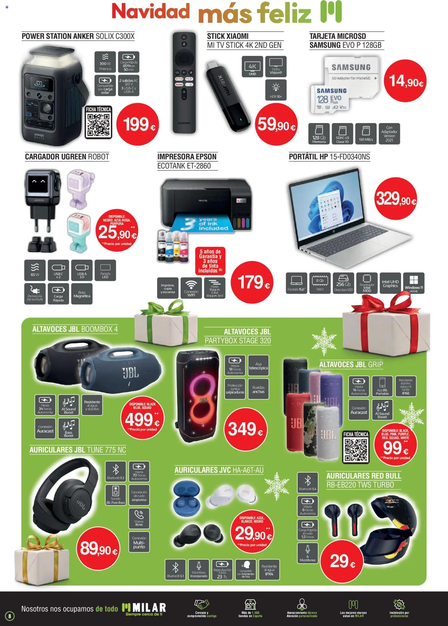 Milar folleto - Página de 8 - Válido desde 01/12/2025