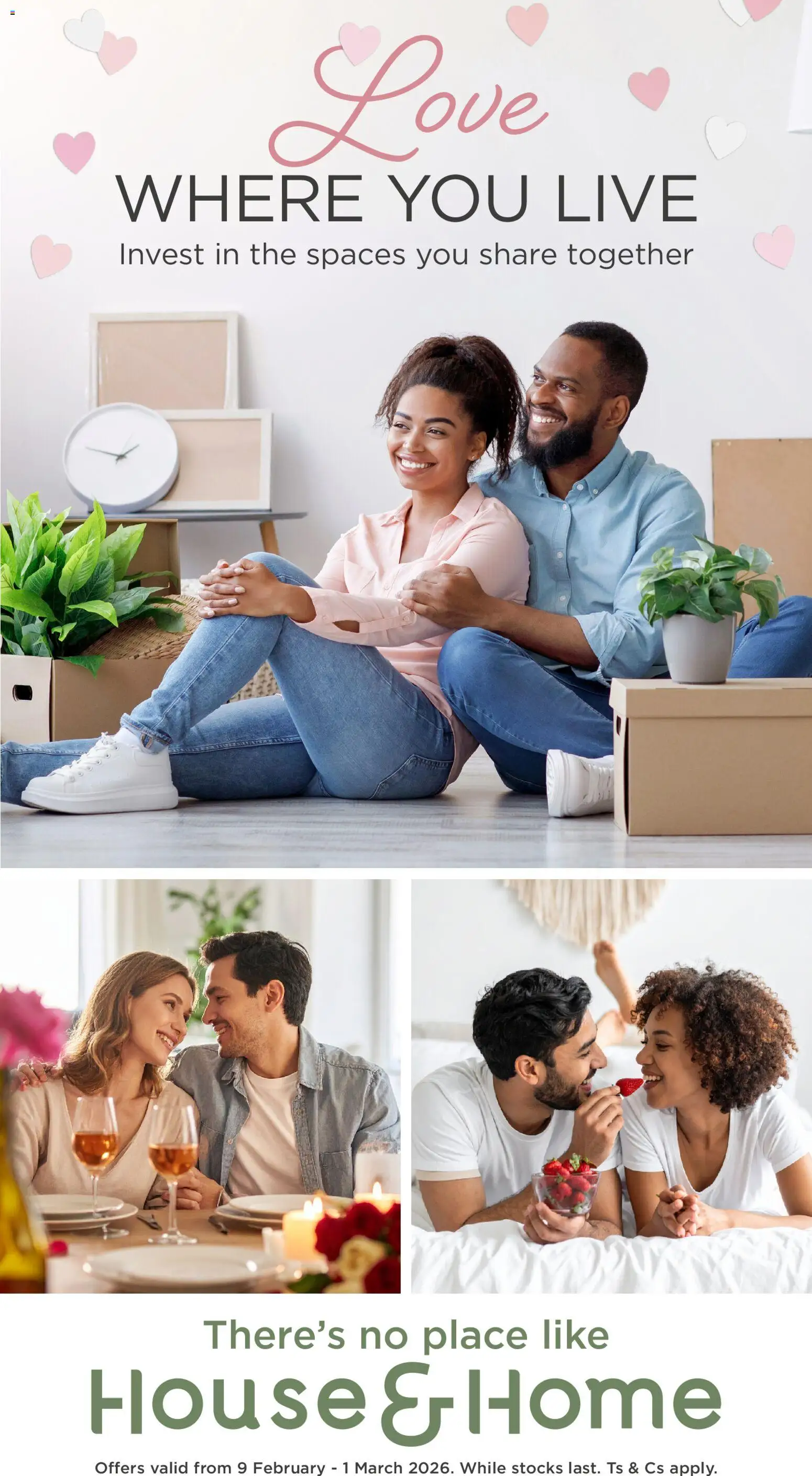 House and Home - Love Where You Live Catalogue - page 1- valid from 09/02/2026
