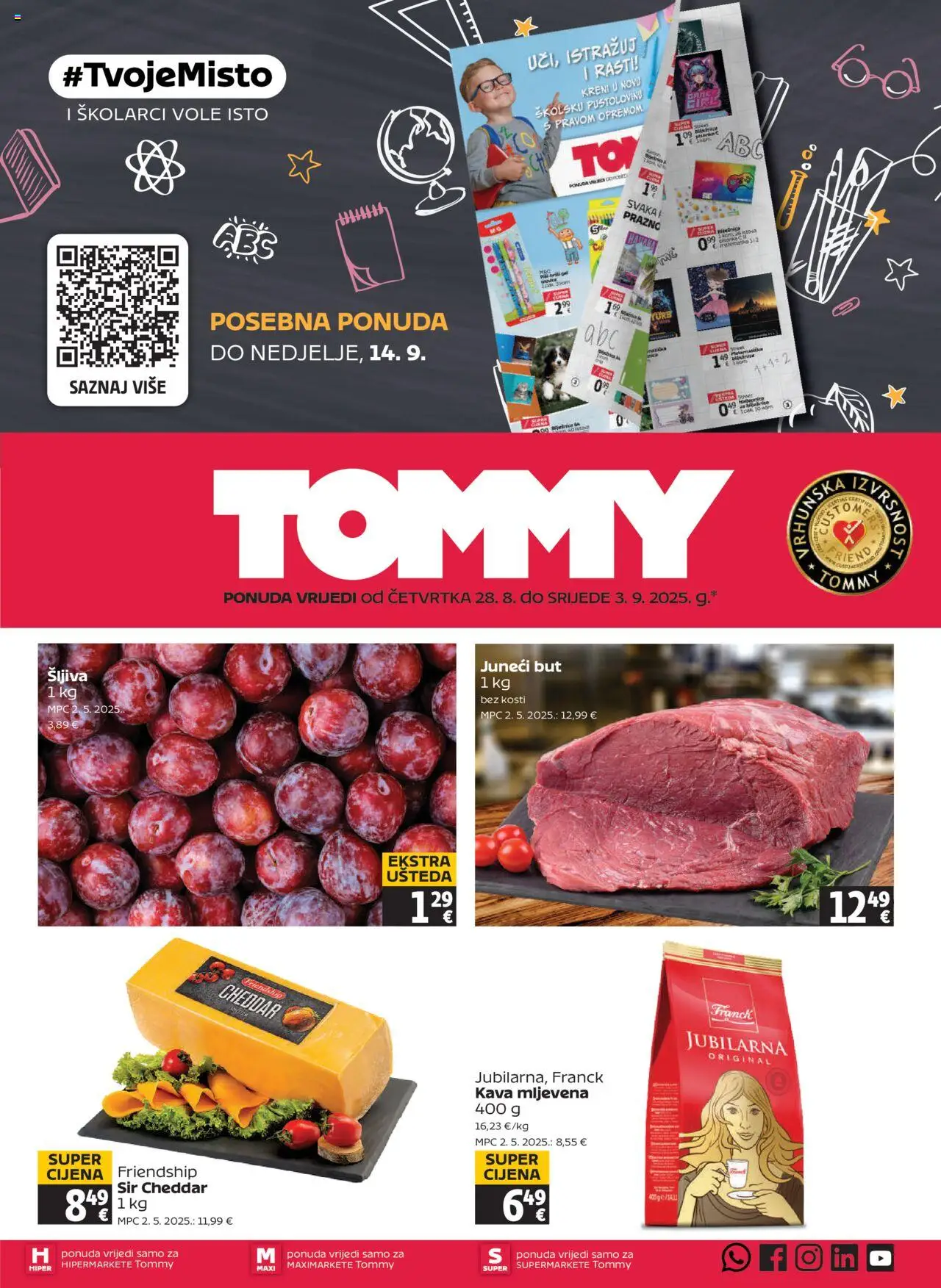 Katalog Tommy - stranica 1- važeći od 28.08.2025