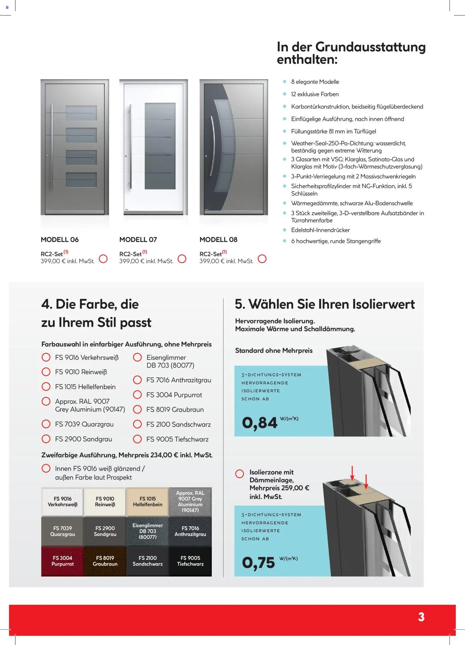 Hellweg Prinar Außentüren Katalog - Seite 3 - gültig ab 05.12.2025