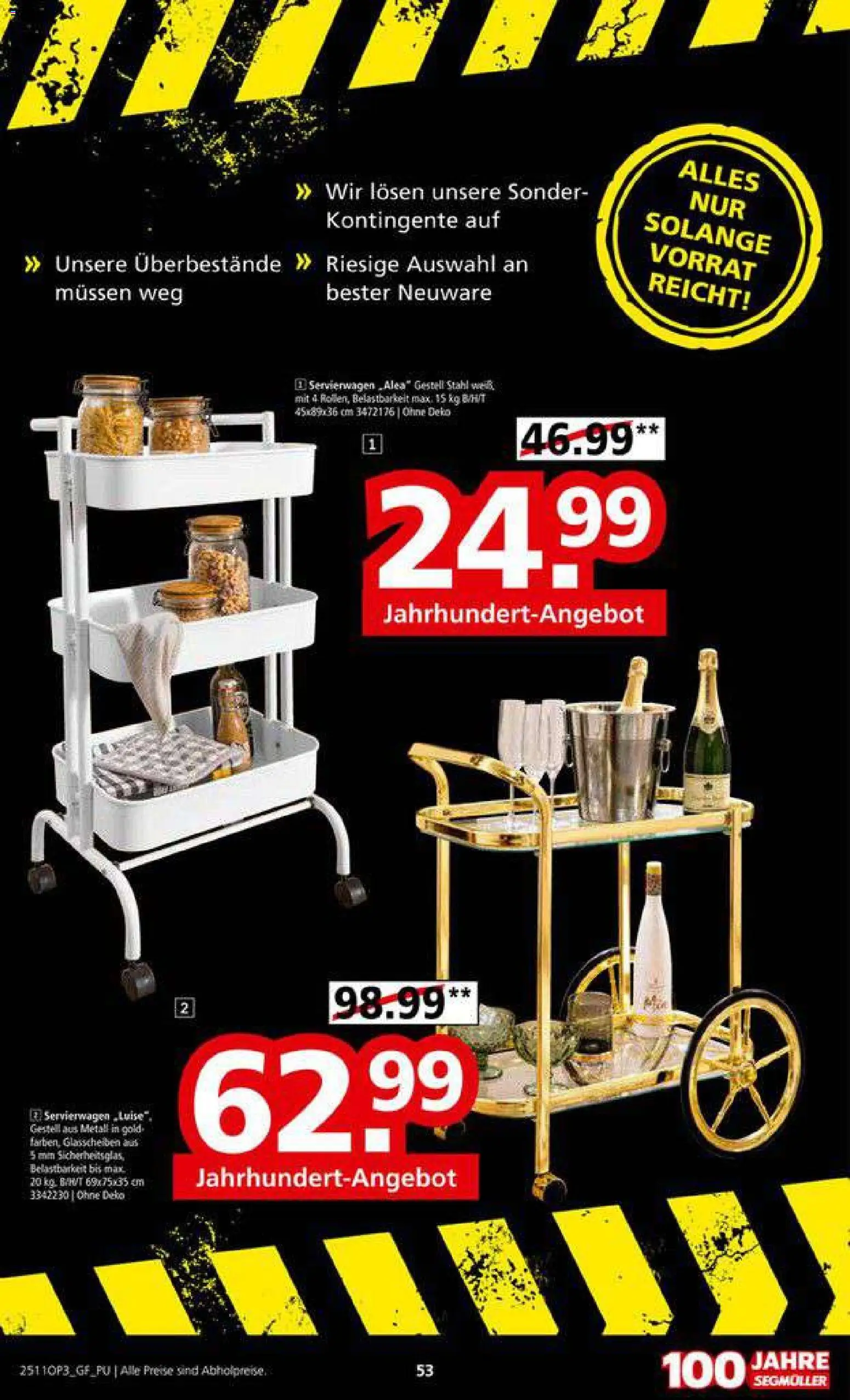 Segmüller Lagerausverkauf bei Segmüller - Seite 53 - gültig ab 22.11.2025