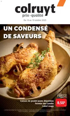 Aperçu Colruyt - Un condensé de saveurs valable à partir du 15/10/2025