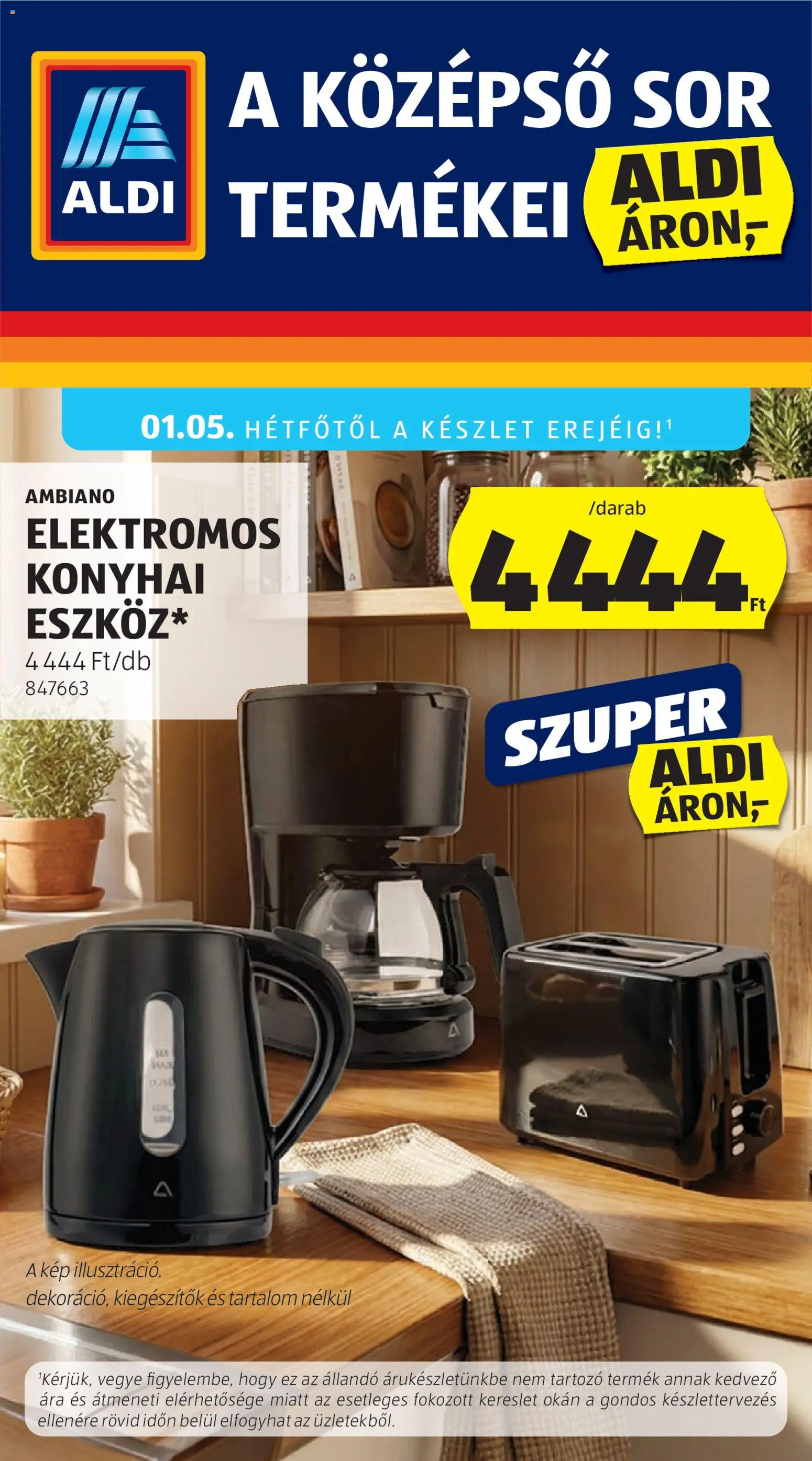 Aldi Középső sor termékei - 1oldal - érvényes 2026.01.02.-tól