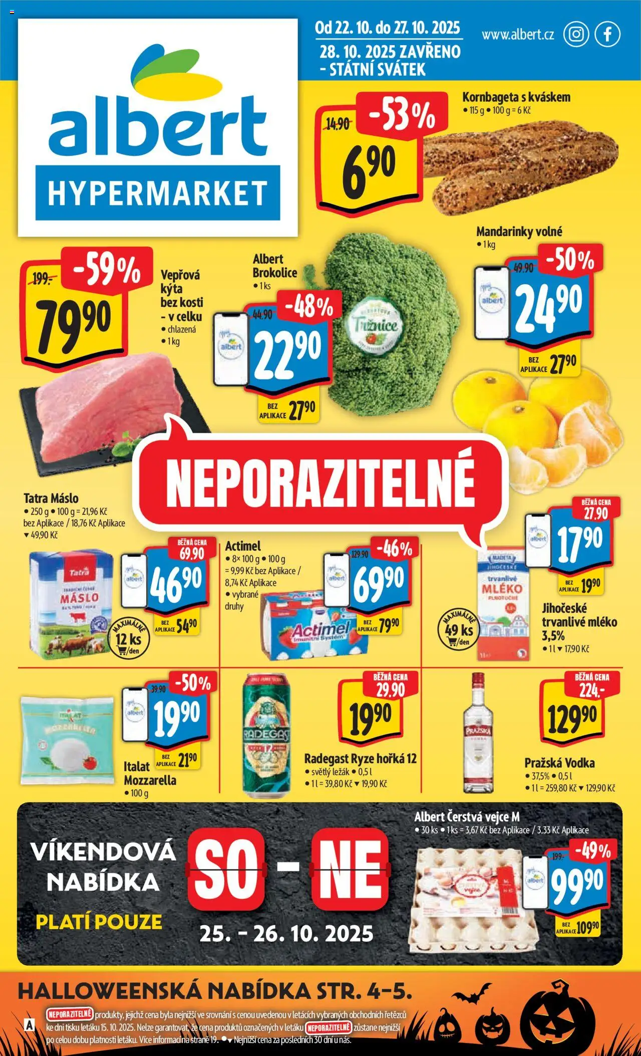 Albert leták - Hypermarket - strana 1- platný od 22.10.2025
