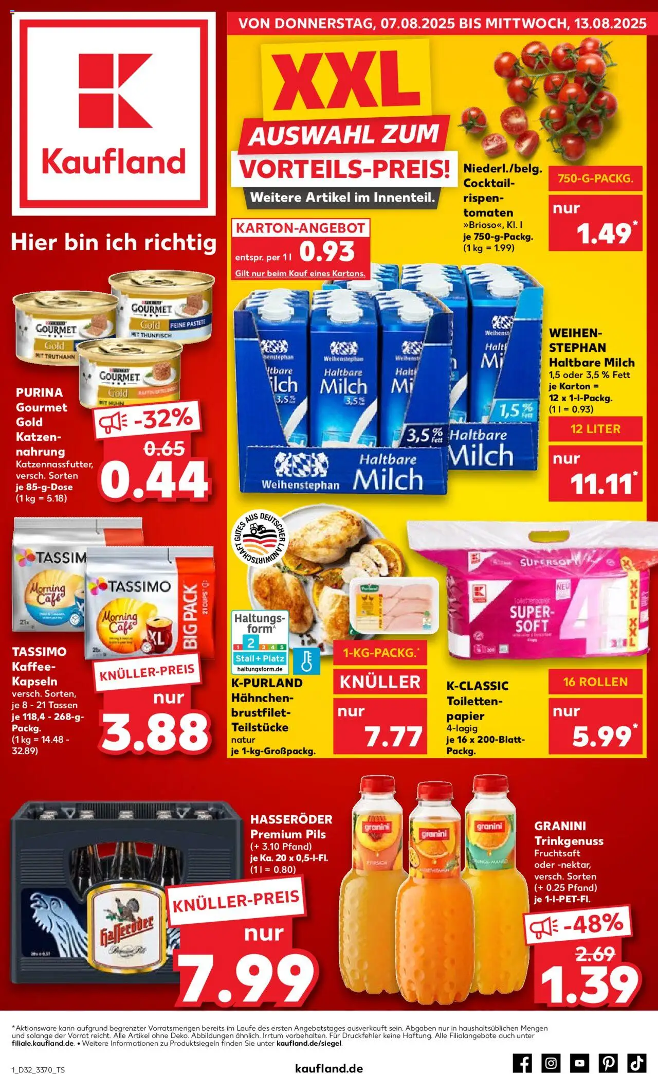 Kaufland Prospekt 	 - Seite 1 - gültig ab 07.08.2025