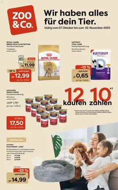 Vorschau Zoo & co Prospekt 	 gültig ab 27.10.2025