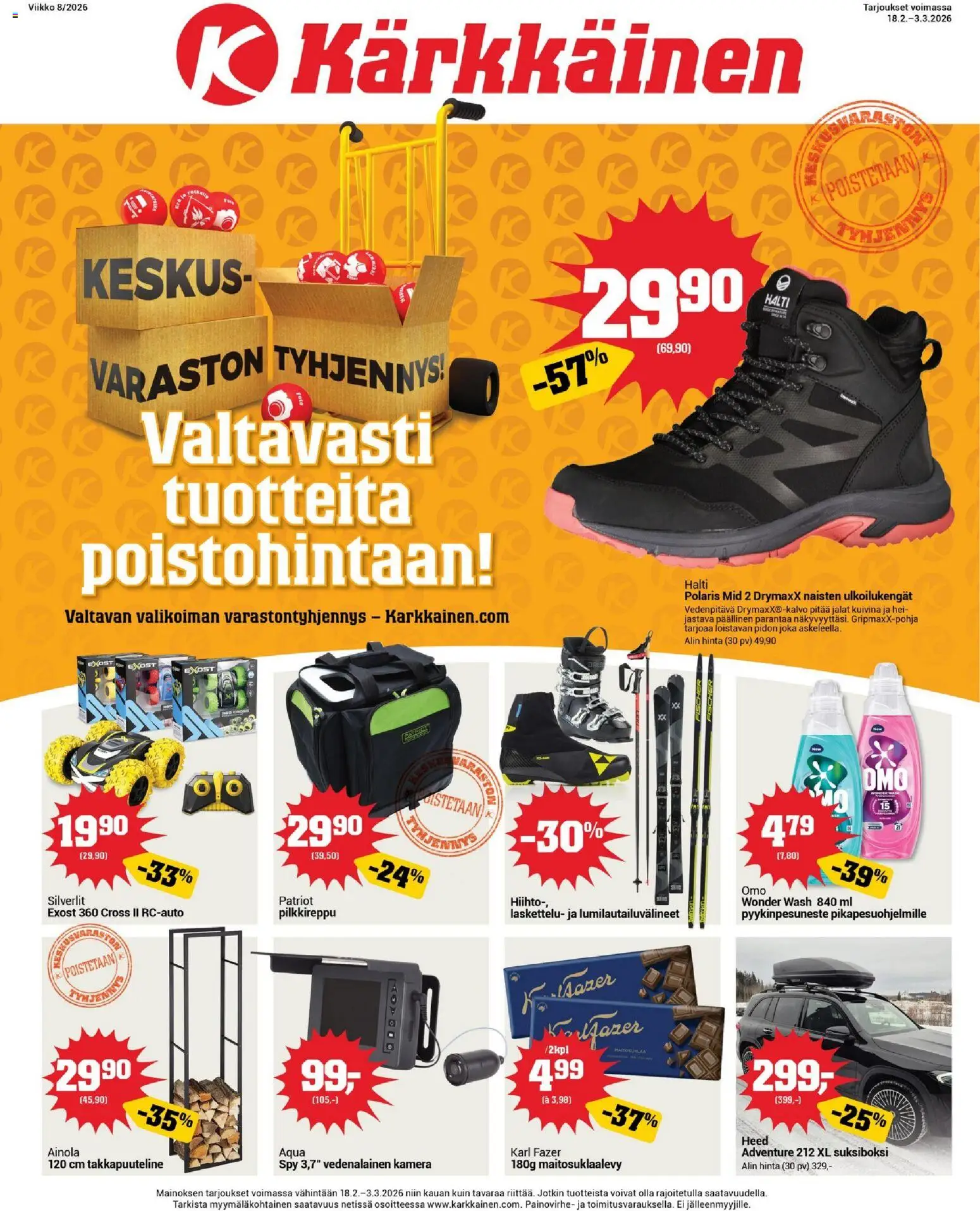 Kärkkäinen tarjoukset - sivu 1- voimassa alkaen 18/02/2026