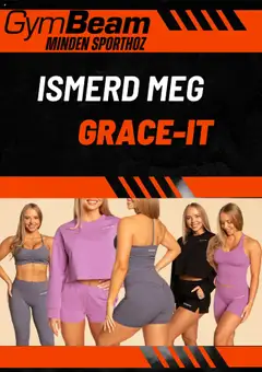 Előnézet GymBeam Akciós újság érvényes 2025.08.27.-tól
