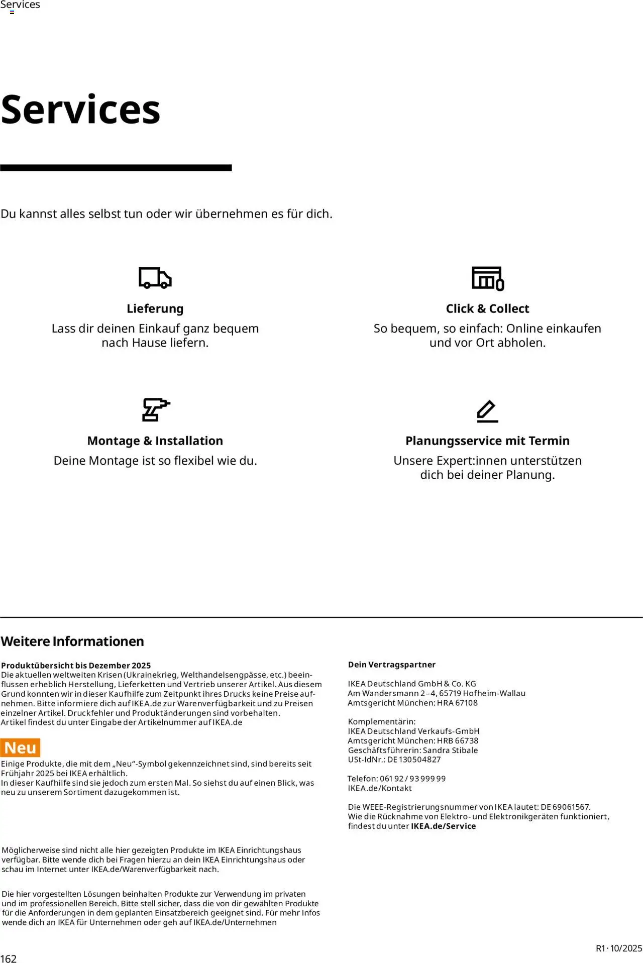 Ikea Büroeinrichtung - Seite 162 - gültig ab 30.09.2025