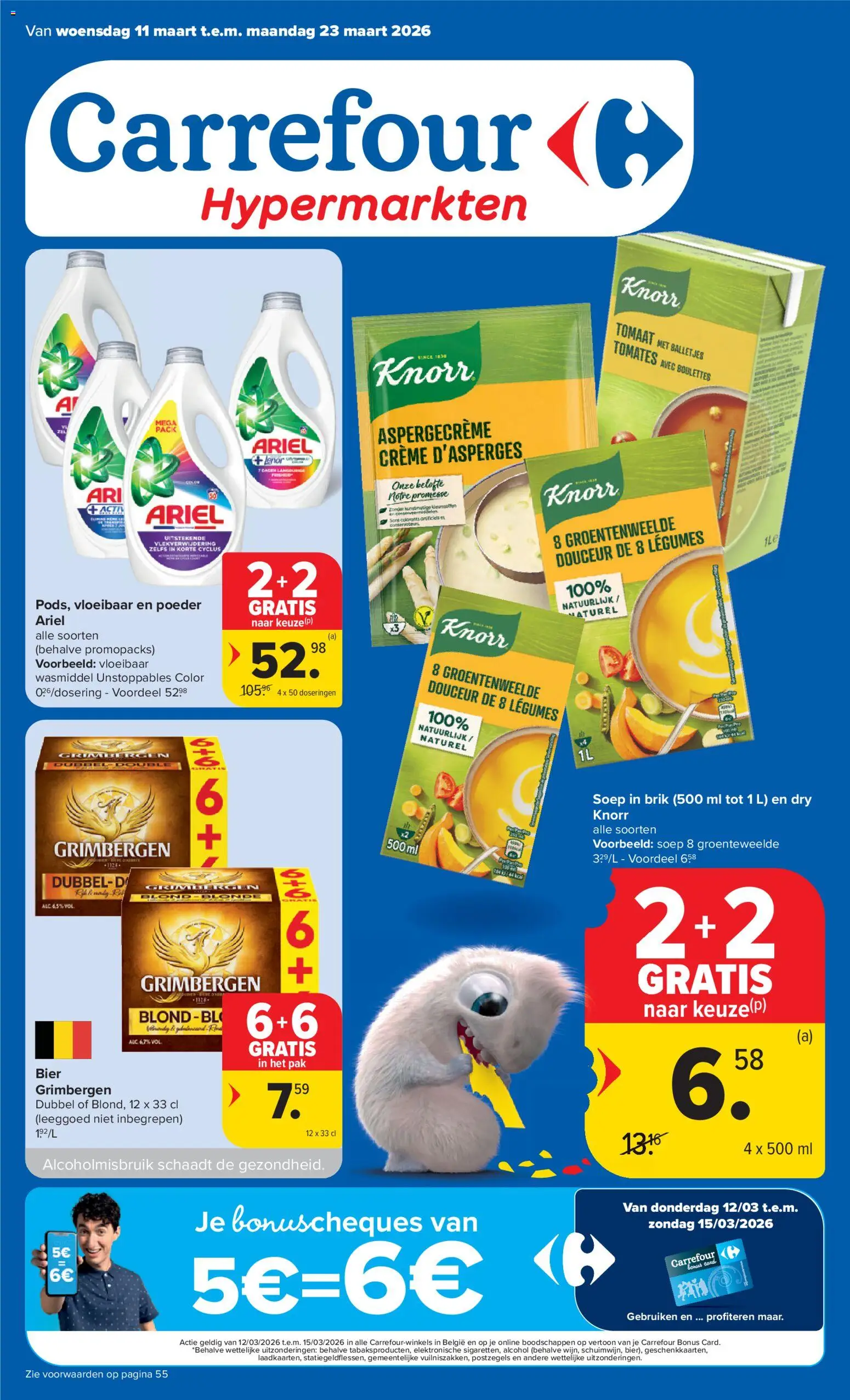 Carrefour folder week 11 - pagina 1- geldig vanaf 11/03/2026