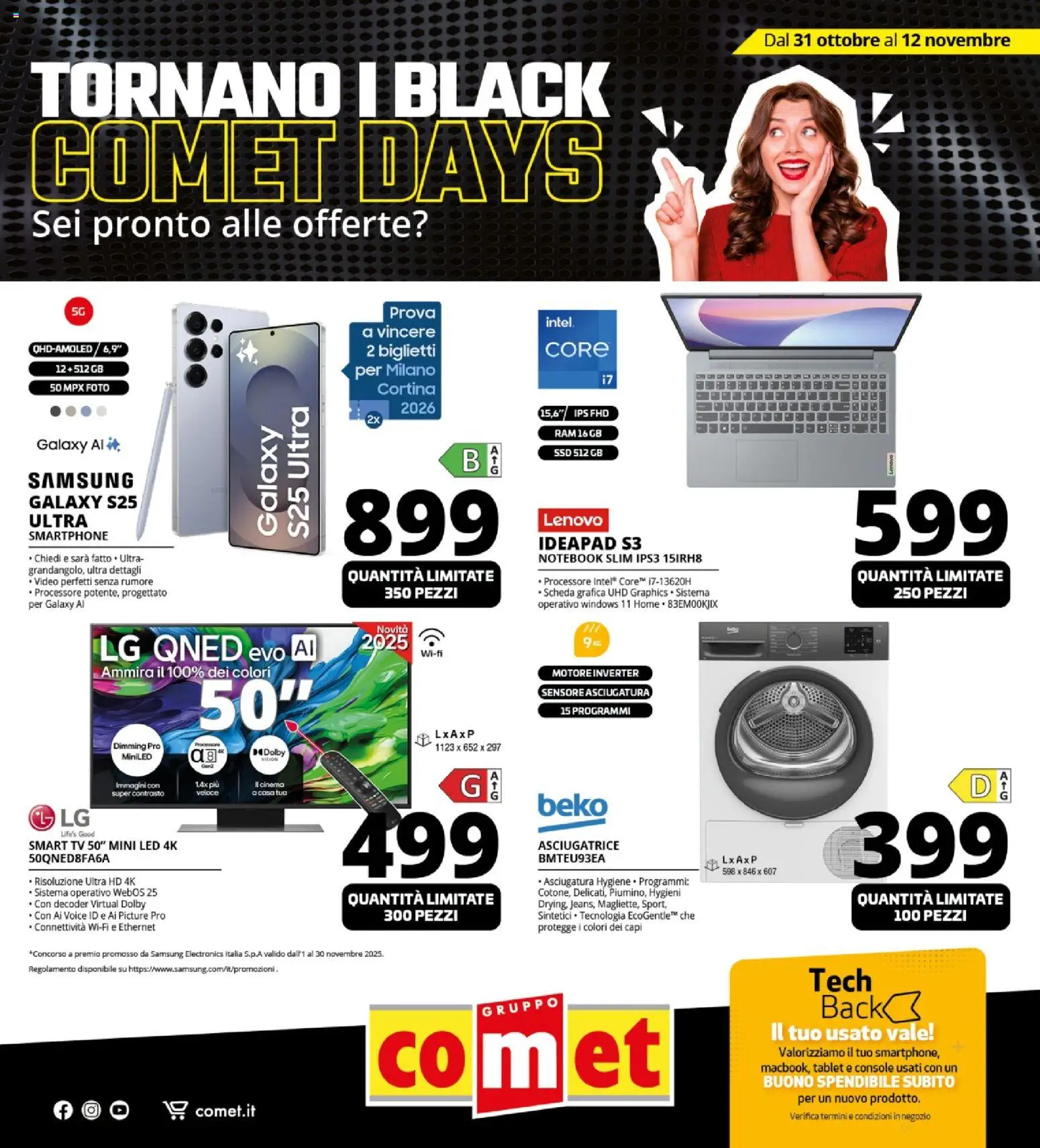 Comet - Black Friday - pagina 1 - valido dal 31/10/2025