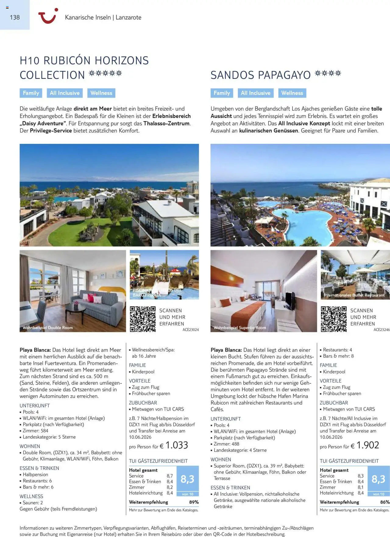 TUI Prospekt Kanaren, Kapverden & Senegal 2025/26	  - Seite 138 - gültig ab 01.11.2025