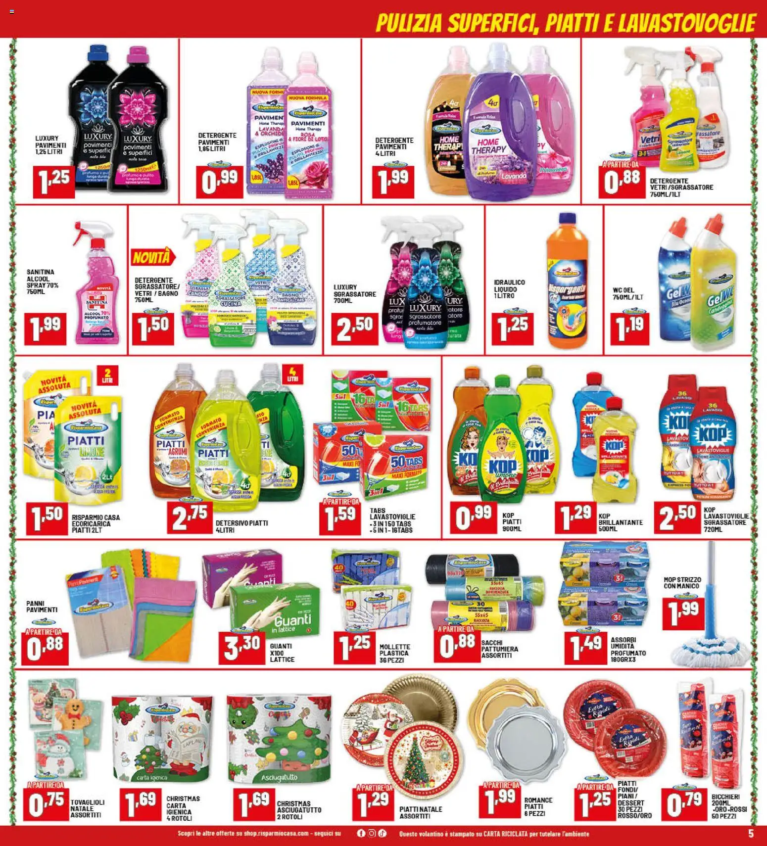 Volantino RisparmioCasa	 - pagina 5 - valido dal 22/12/2025