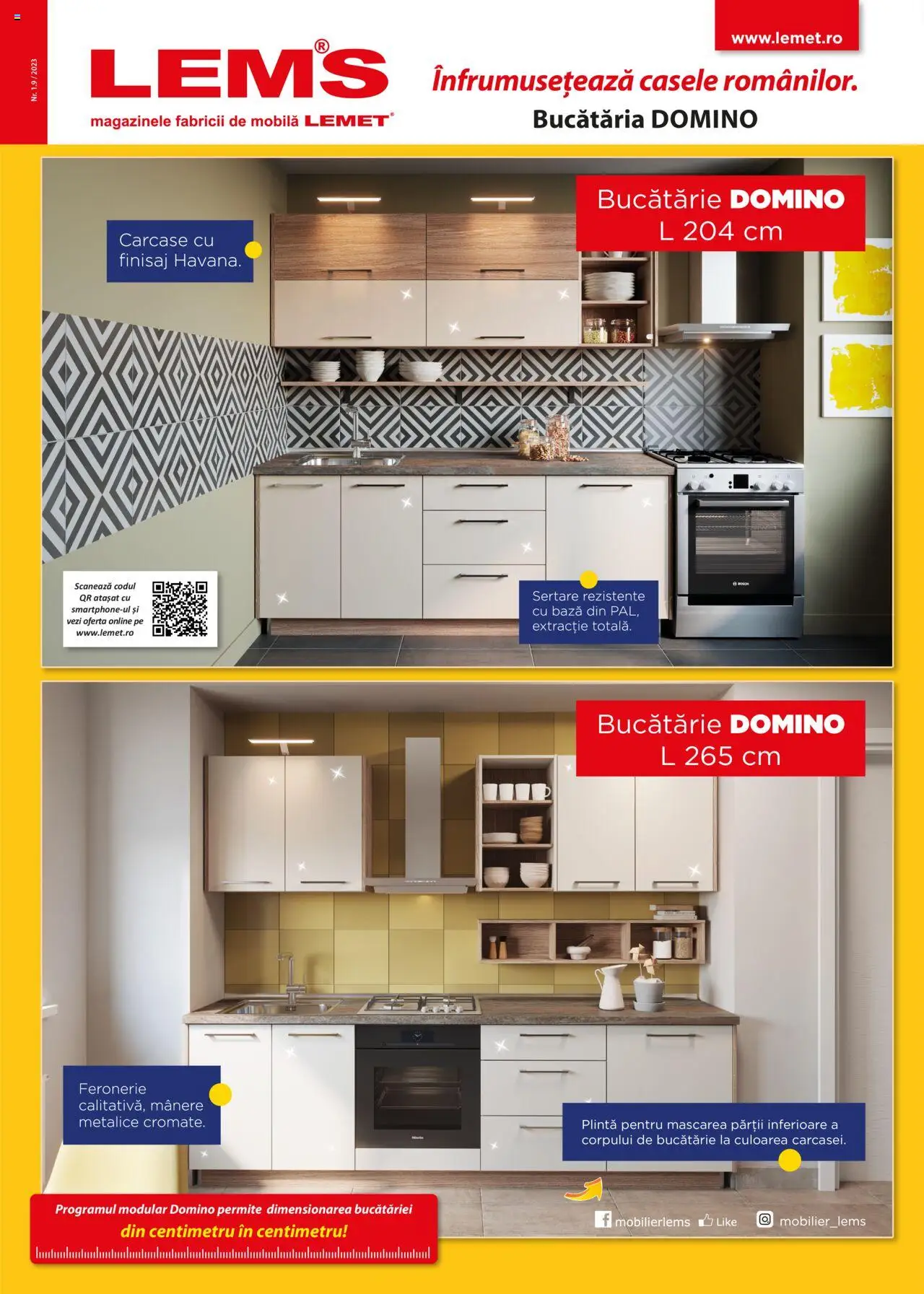 Lem’s catalog - Bucătăria Domino - pagina 1- valabil de la 17.11.2023
